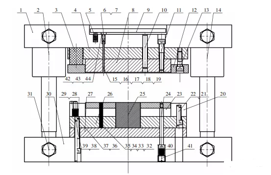 電機轉(zhuǎn)子沖片模具結(jié)構(gòu) 電機轉(zhuǎn)子沖片模具結(jié)構(gòu)